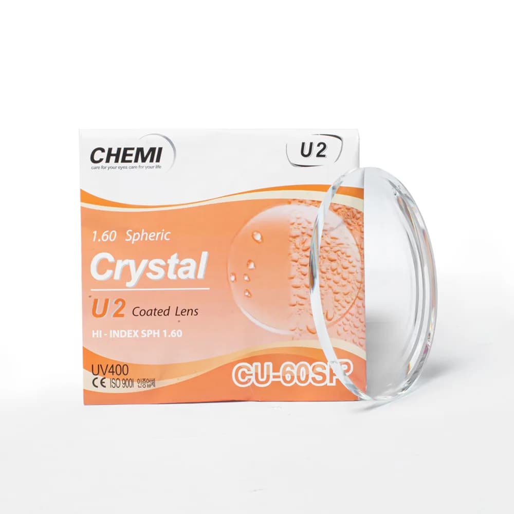 Tròng Kính Chemi U2 Chiết Suất 1.60