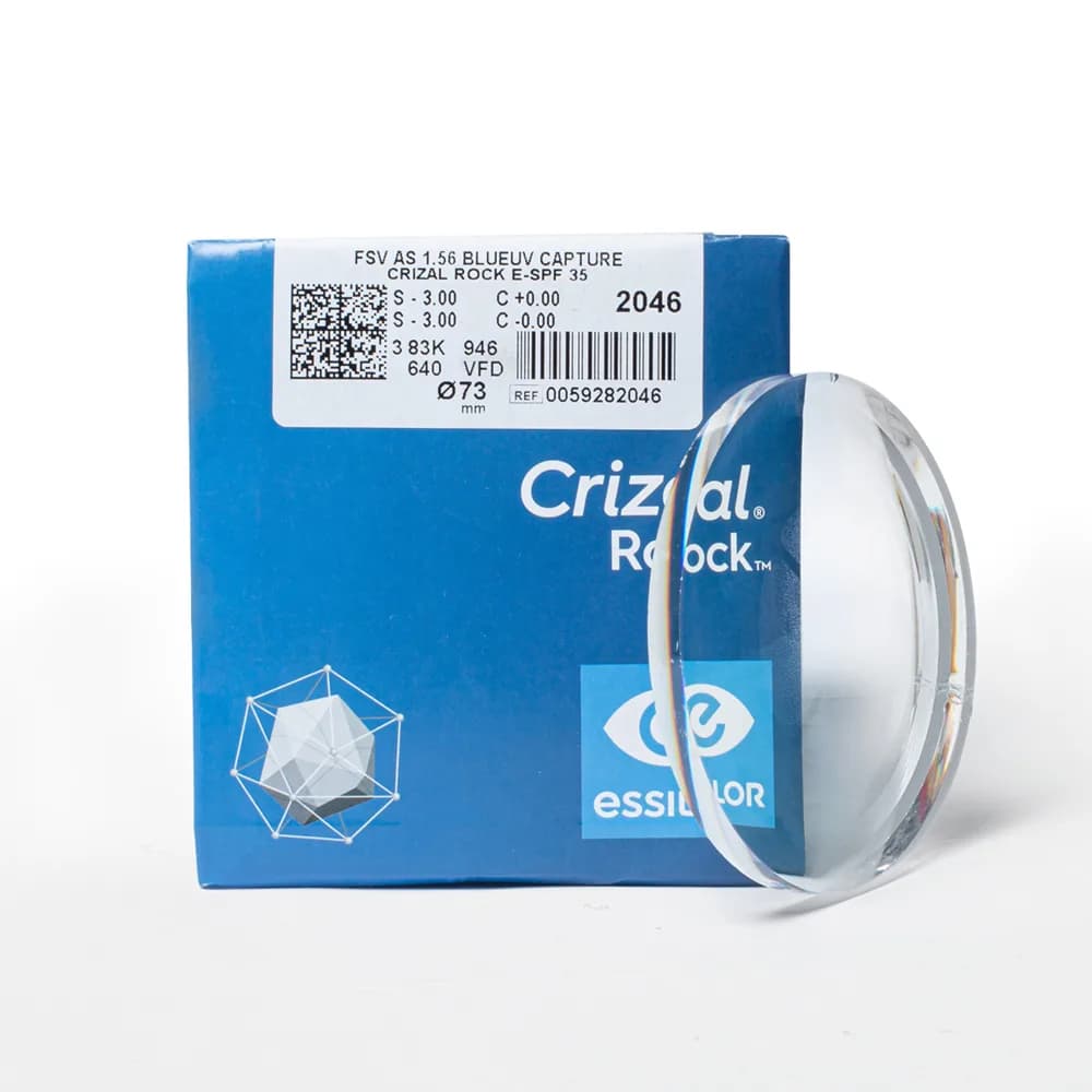 Tròng kính Crizal Rock Chiết suất 1.56